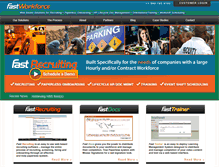 Tablet Screenshot of fastworkforce.com